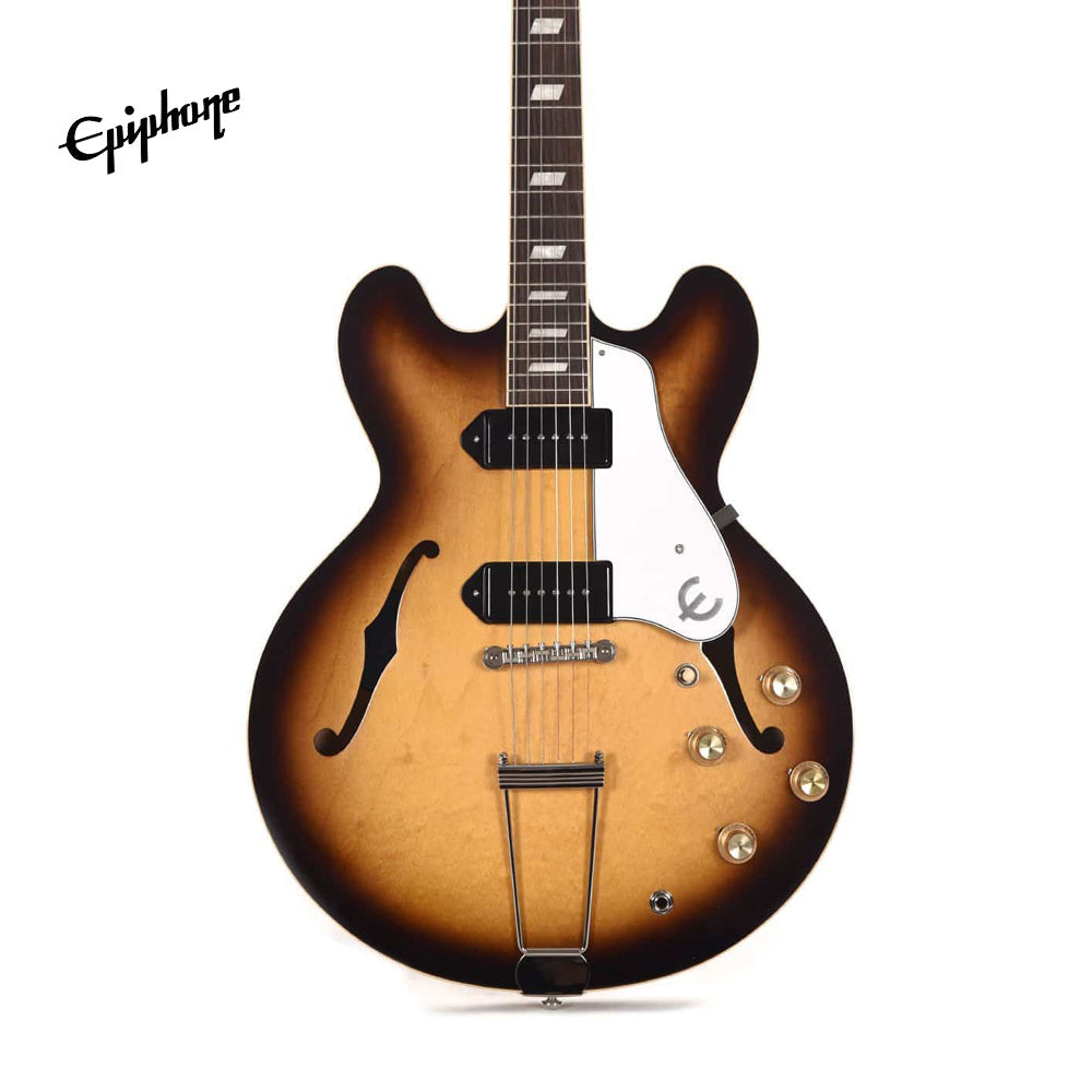 Epiphone USA Casino Hollowbody Electric Guitar, Case Included - Vintage Burst [Made in USA]
