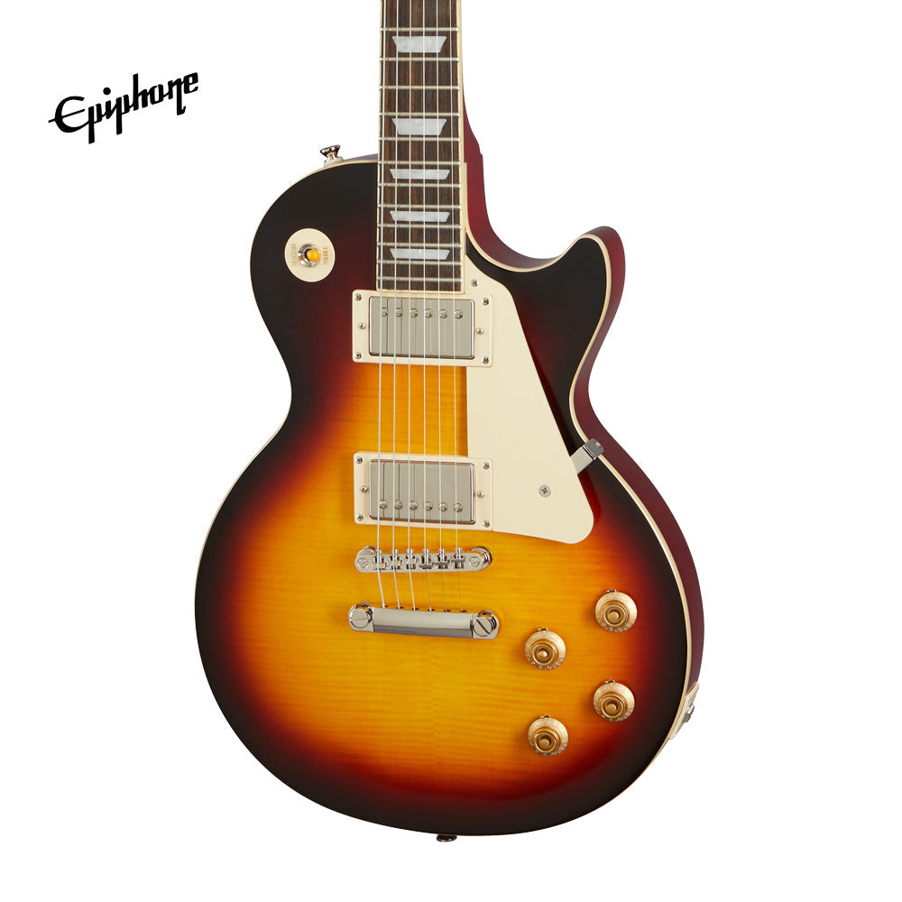 (Epiphone Inspired by Gibson Custom) Epiphone Limited Edition 1959 Les Paul Standard Electric Guitar, Case Included - Aged Dark Burst
