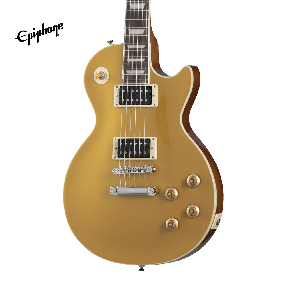 Epiphone Slash "Victoria" Les Paul Standard Electric Guitar, Case Included - Metallic Gold