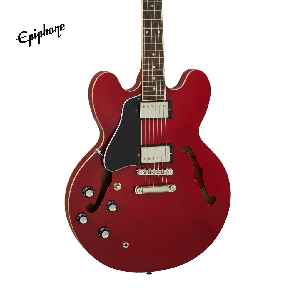 Epiphone ES-335 Left-Handed Semi-Hollowbody Electric Guitar - Cherry