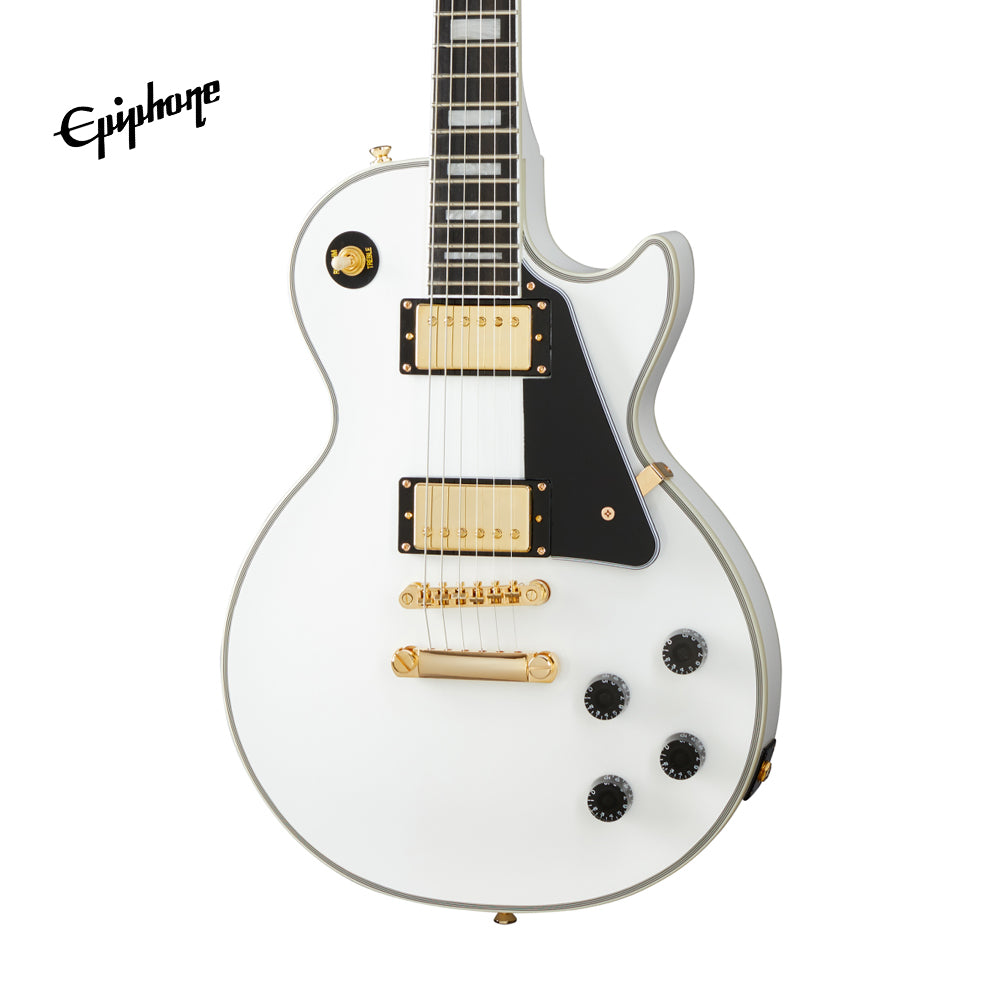 Epiphone Les Paul Custom Electric Guitar - Alpine White
